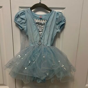 Frozen Elsa Dress w/ Detachable Cape